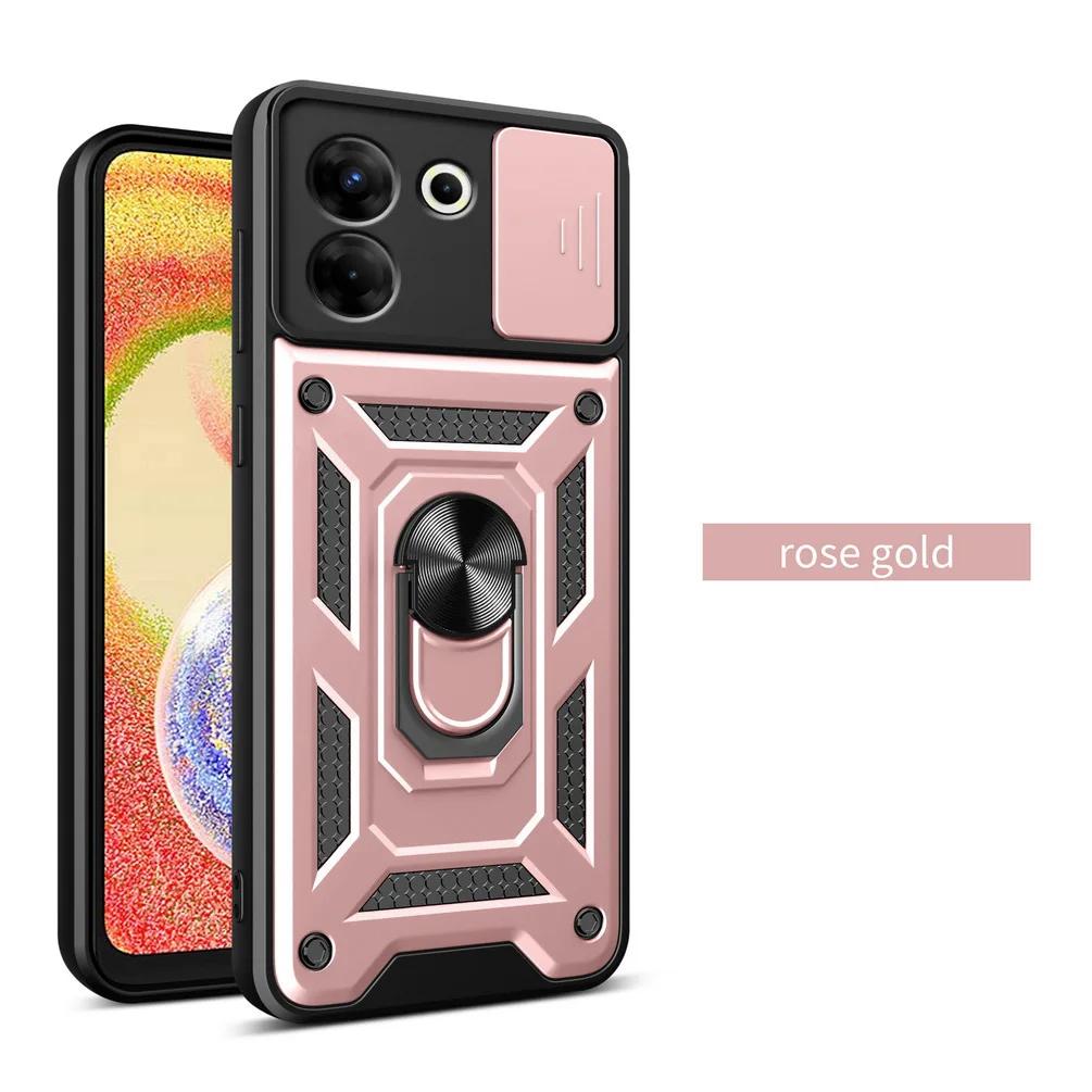 Защитный чехол для камеры Tecno Pova Camon 20 Pro 20 Primeier 19 Pro 18 18P 18T Spark 10 Pro 9 8 6 Go 8c Armor Hybrid Ring Cover