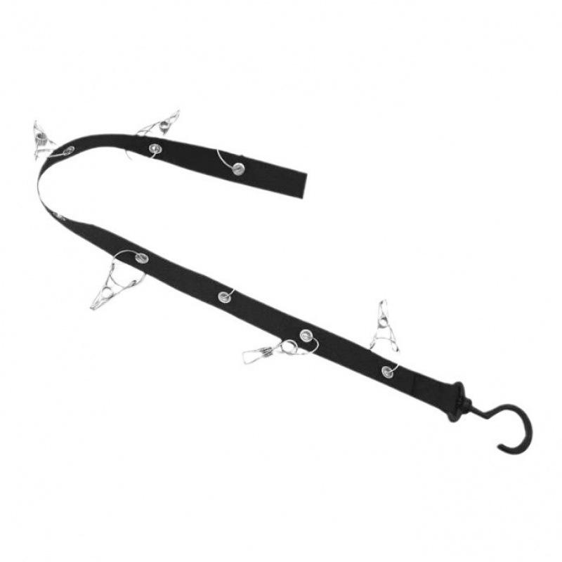 1 шт. Подвесной с крючком с металлическими зажимами Подставка для коллекций шляп, кепок, подставка для шляп, кепок для гольфа, для бейсболок, кепок для гольфа