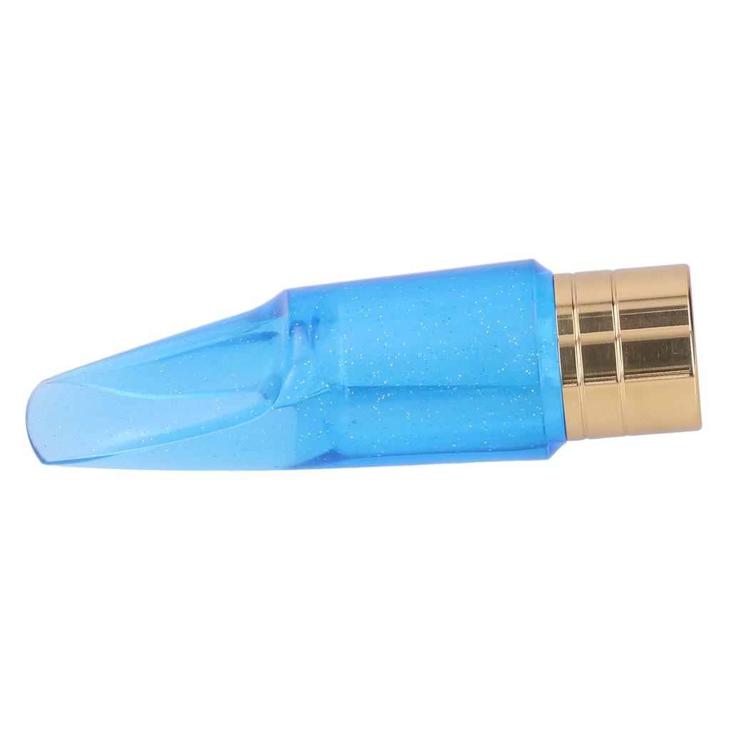 Saxophone Mouthpiece Bb Alto ABS Blue Transparent Wind Instrument Accessories Replacement