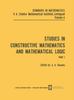 Книга Studies In Constructive Mathematics and Mathematical Logic : Part 1
