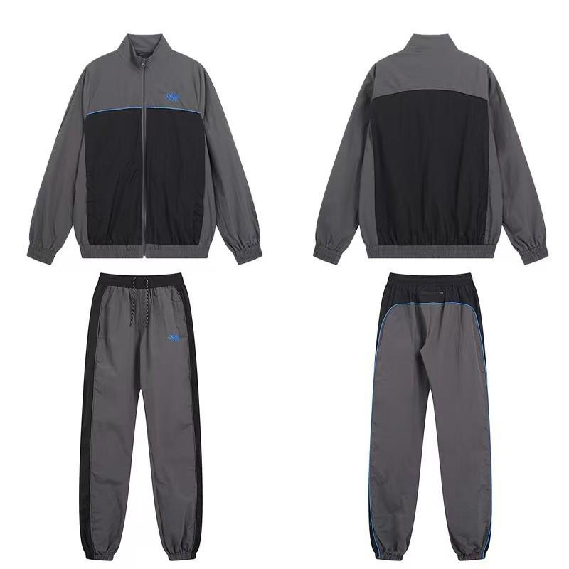 Mens Streetwear Hoodie Jogger Pants Set Casual Loose Fit Cotton Tracksuit Outfit