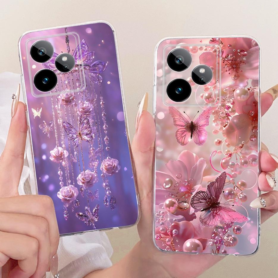 Чехол для Realme GT 7 GT7 T 5G RMX5061 Милый Лев Модный Расписной Чехол Мягкий Силиконовый Чехол для Телефона для Realme GT 7 Pro GT7T 5G