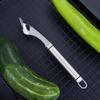 Stainless Steel Corer Chili Corer Bitter Gourd Seed Remover Core Digging Knife  Green Pepper Cutter Seed Digging Tool Kitchen