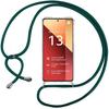 Чехол - E.F.CONNECTION - для Xiaomi Redmi Note 13 Pro 4G - Ударопрочный - Гибридный силикон - Темно-зеленый