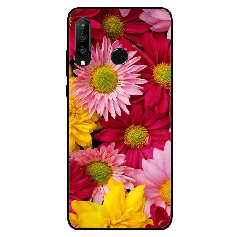 For Huawei P30 Lite Case Cover 6.15 inch Soft TPU Phone Case For Huawei P 30 lite Bumper Cover For Huawei P30 lite Coques Fundas