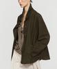 Massimo Dutti Suede Turtleneck Leather Jacket