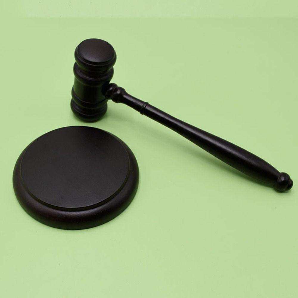Durable Base Costume Sound Block Attorney Decorative Lobster Hammer Lawyer Mallet Toy  Court