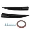 2 Pcs Rear Splitter Lip Spoiler Glossy Black Left Right Bumper Diffuser Splitter Kit for 3 Series G20 M Sport 2019‑2022