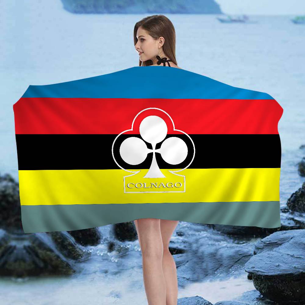 Colnago Logo Beach Towel Colorful Bath Towels For Girl Microfiber Quick Dry Sand Free Beach Yoga Spa Gym Pool