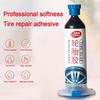 Cement Rubber Cold Patch Garage Tool Car Auto Rubber Auto Glue Waterproof Tire Repair Seal Glue Car Fast Black Tire Sealant E7C0