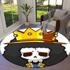 Brook Round Area Rug Carpet Rug For Living Room Bedroom Sofa Playroom Decor Nonslip Floor Mat