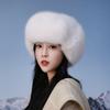 Шапка-ушанка из искусственного меха Утолщенные шапки для защиты ушей Модная шапка-бомбер Для езды на велосипеде Катания на лыжах