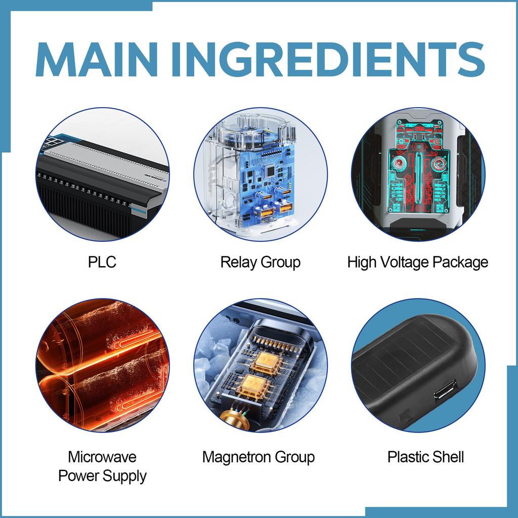 Комплект из 2 электромагнитных антиобледенительных устройств для холодной погоды, размораживатель для эффективного удаления льда и наледи со стекол автомобиля