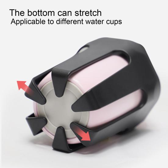 Держатель для стакана на руль велосипеда, держатель для напитков с регулируемым зажимом, легко устанавливается, детские бутылочки, держатель для бутылок с водой для колясок, велосипедов