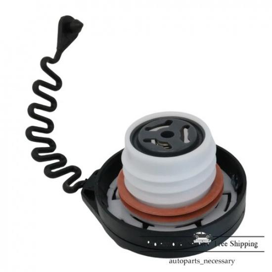 High Quality Black Fuel Tethered Gas Cap Filler For 2008-2015 Land Rover LR2 US