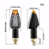 Motorcycle LED Turn Signals Lights Blinker Indicator Light 12V Moto Turn Signal Lamp For Honda For Yamaha For Cafe Racer