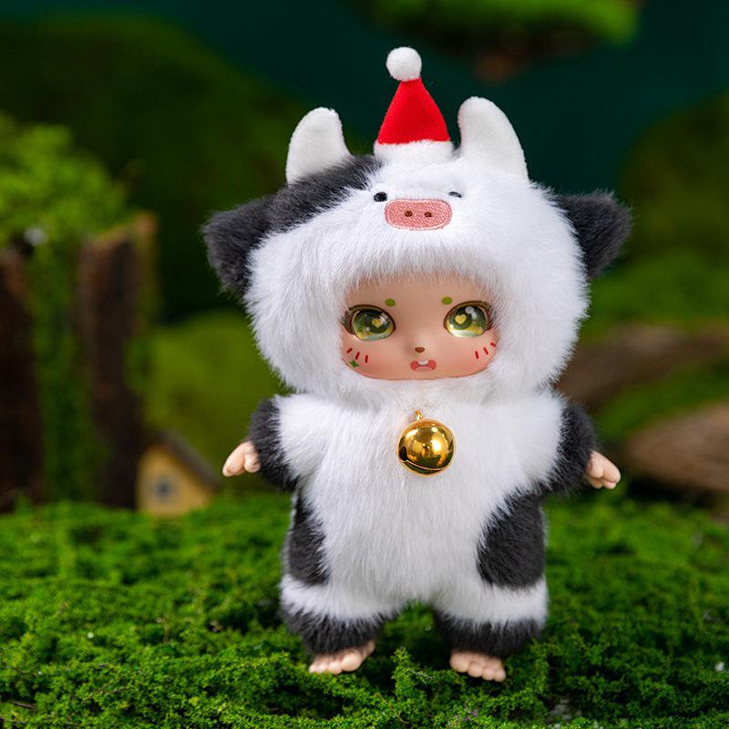 Модный Эмалированный Кукла Плюшевая Игрушка Подвеска - Милый Мультяшный Животное Шарм