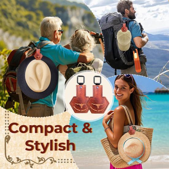 Магнитный зажим для шляпы Держатель для ковбойской шляпы с сильным магнитом Дорожная сумка Солнцезащитные очки Ключи Прочный уличный органайзер