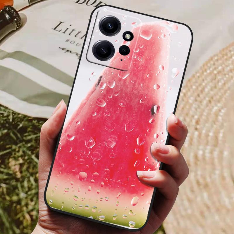 Для Redmi Note 12 4G Чехол Силиконовая Задняя Крышка Чехол для Телефона для Xiaomi Redmi Note12 4G Чехлы Redmi Note 12 4G 2023 Мягкий Бампер coque