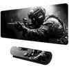 Soldier Warrior Mouse Pad Rubber Non-Slip PC Computer E-Sports Game Desk Mat Large Keyboard Pad Durable Mat Office Gaming Mat
