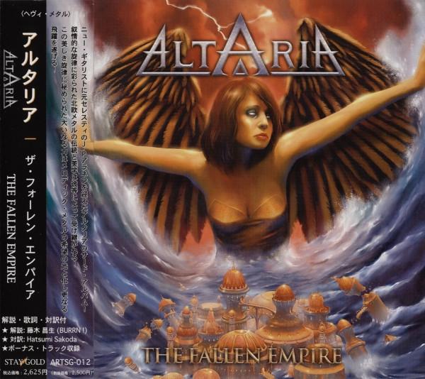 CD ALTARIA The Fallen Empire ARTSG012 Stay Gold Art 2006 Japan ObiRock Used