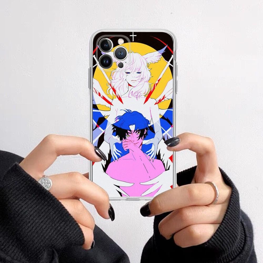 Чехол для телефона Devilman Crybaby для iPhone 16 15 8 7 6 6S Plus X SE XR XS 14 11 12 13 Mini Pro Max