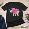 Rhinoceros Art Cute Artistic Rhino Zoo Safari Animal Gift Unisex T-shirt