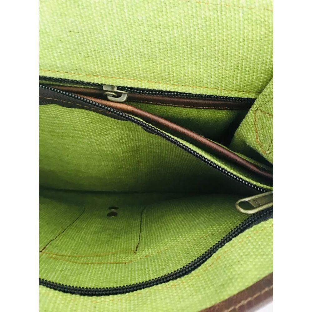 Bag REAL GOAT SKIN LEATHER SATCHEL SADDLE BAG RUSTIC VINTAGE DESIGNER HOBO BAG