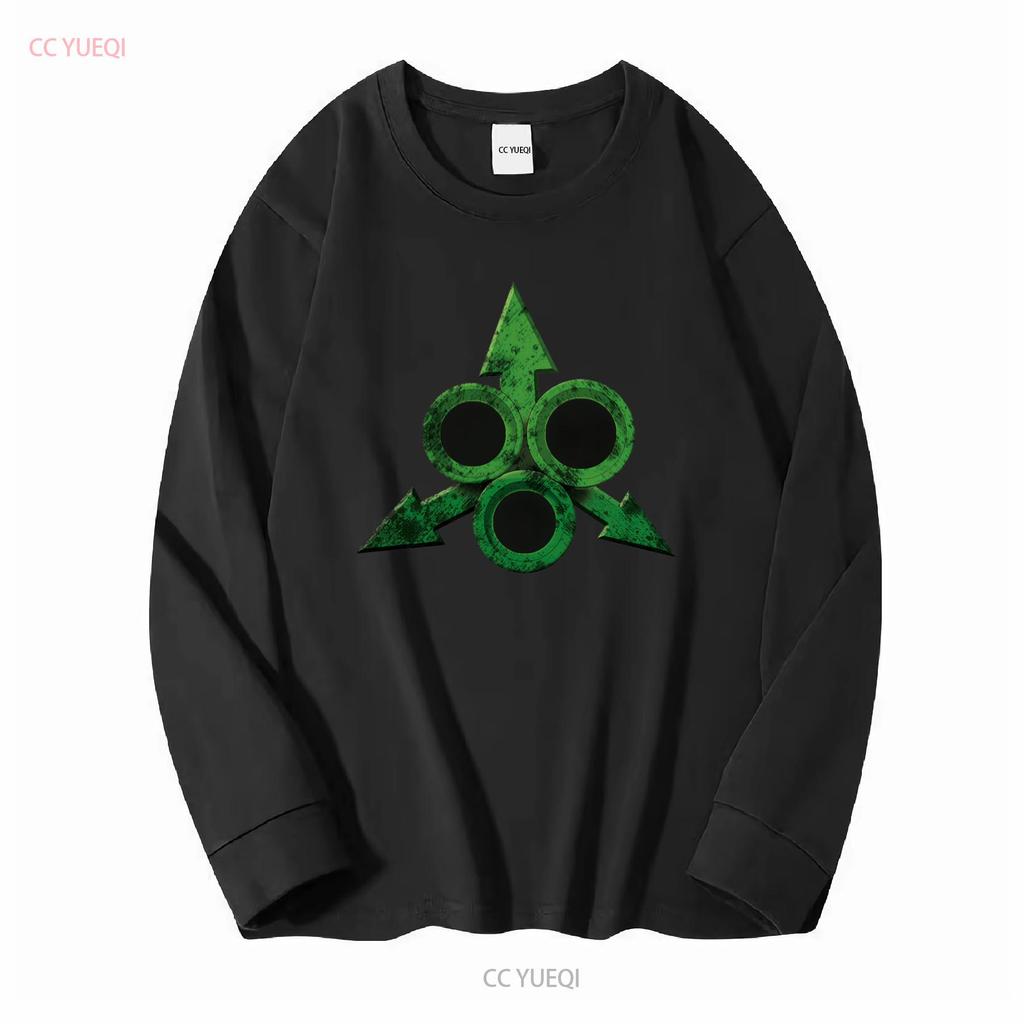 Nurgle Symbol Classic Logo T Shirt Funny Mens vintage Washed homme Soft streetwear Slightly Stretched graphic Versatile Unisex