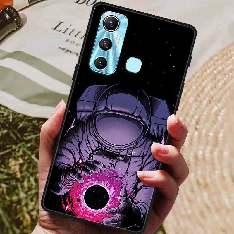 Для Infinix Hot 11 Чехол Мультяшная Задняя Крышка Силиконовый Чехол для Телефона Для Infinix Hot11 X662 Футляры Для Infinix Hot 11 Мягкий Чехол