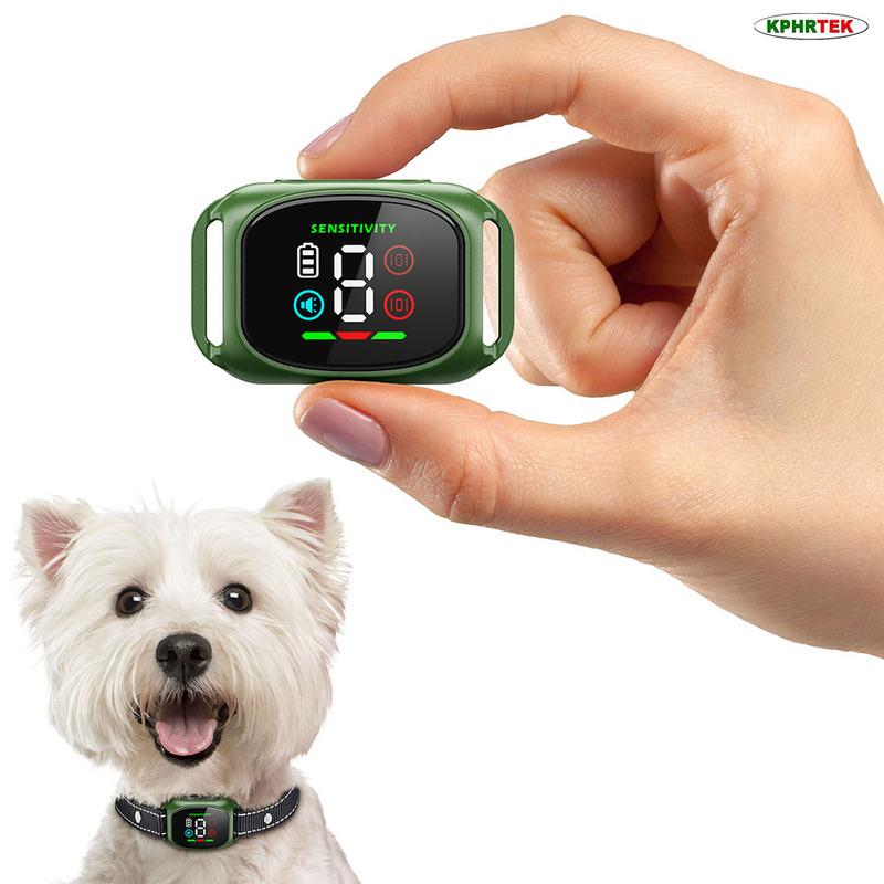 Для 1 собаки Умный автоматический ошейник для контроля лая собак Q12 с интеллектуальным распознаванием звука
