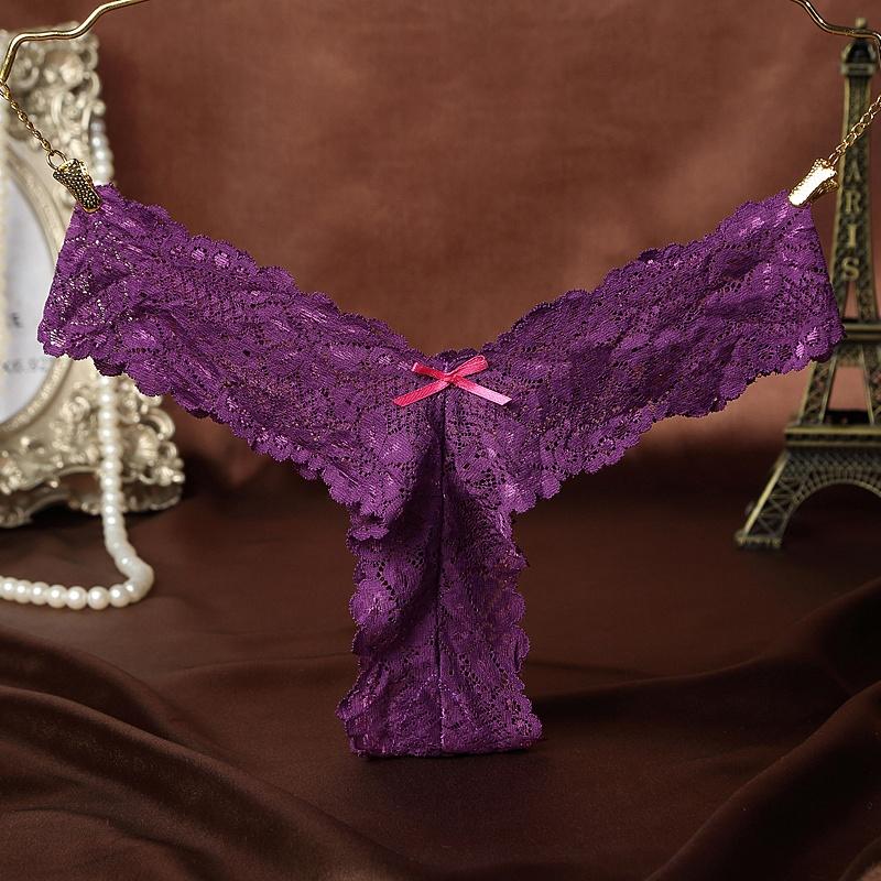 Сексуальные трусики женские кружевные с низкой посадкой однотонные сексуальные трусы женское нижнее белье брюки женское нижнее белье стринги