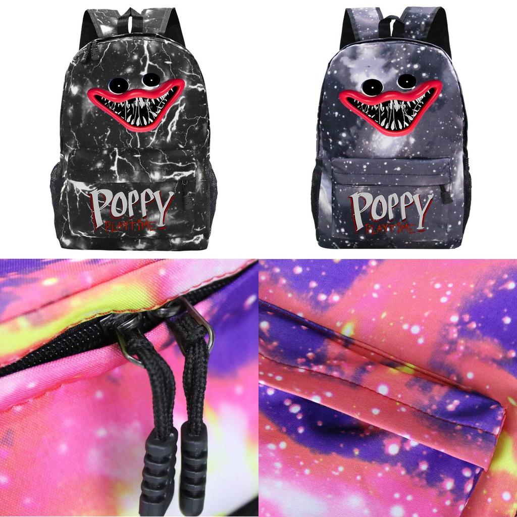 Модный рюкзак Poppy Playtime с мягким отделением для ноутбука для студентов и путешественников