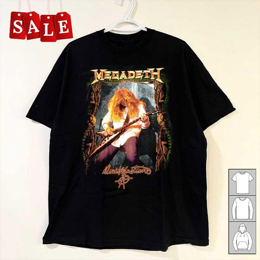 Новая футболка Megadeth 2010 Дэйва Мастейна Подарок для фанатов Унисекс Все размеры Футболка UK127 Унисекс Футболка