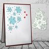 A Set of Snowflake Design Patterns Metal Cutting Die Stencil for DIY Scrapbooking Album Photo Embossing Paper Card Craft Decor