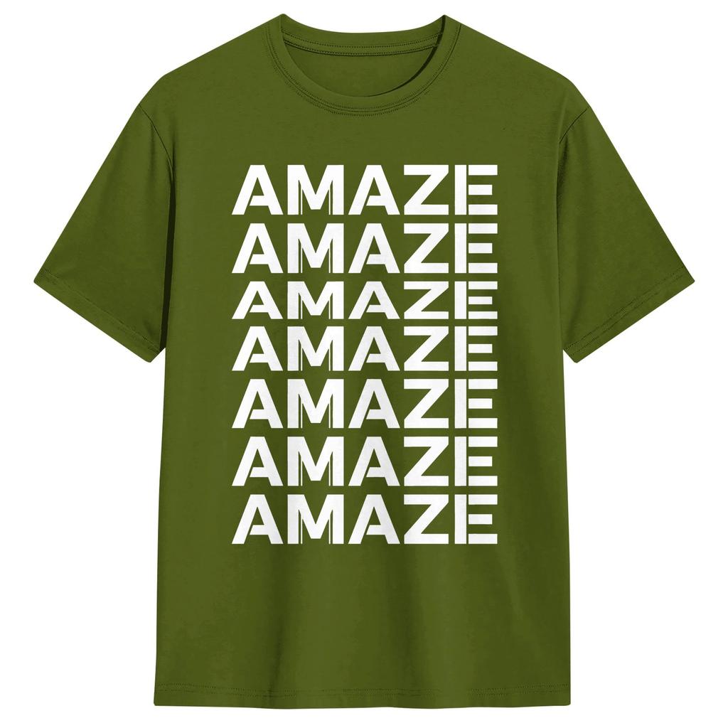 Project Hail Mary AMAZE White Unisexs T Shirts Vintage Tees Short Sleeve Round Neck TShirts Pure Cotton Birthday Present Tops