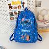 Stitch Pattern Cartoon Kids Backpack With Lightweight Nylon For School Education