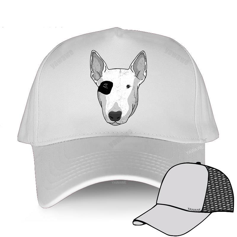 Baseball Cap Spring Summer Solid Sunhat Fashion Adjustable Bull Terrier Old School Dad Hat Cotton Outdoor Yawawe Caps