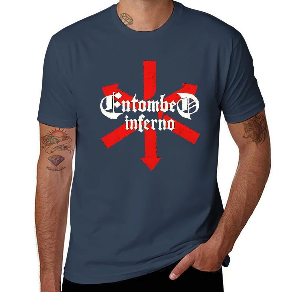 Entombed Inferno Tshirt Holiday Outdoor Tshirt