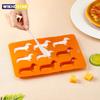 Форма для кубиков льда в форме таксы, креативная силиконовая форма для шоколадного печенья, сделай сам, домашний лоток для льда, силиконовая форма, гаджеты