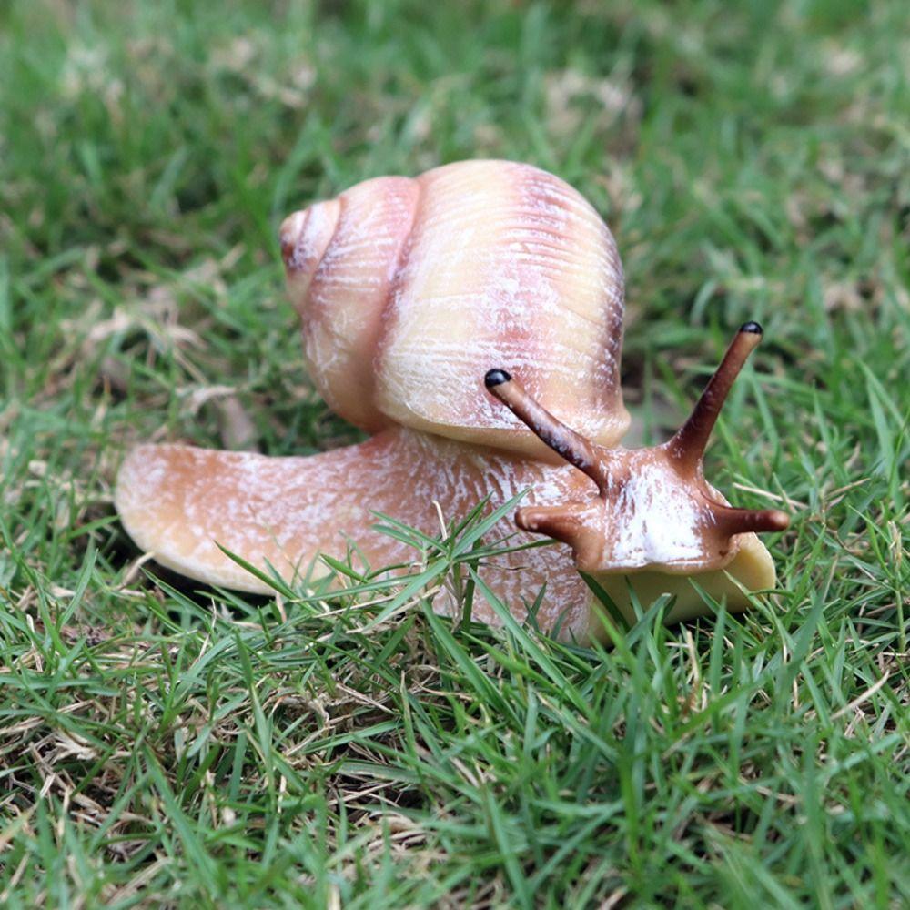 Science Children's Cognitive Education Snail Statue Snail Model Simulation Insect Garden Decoration