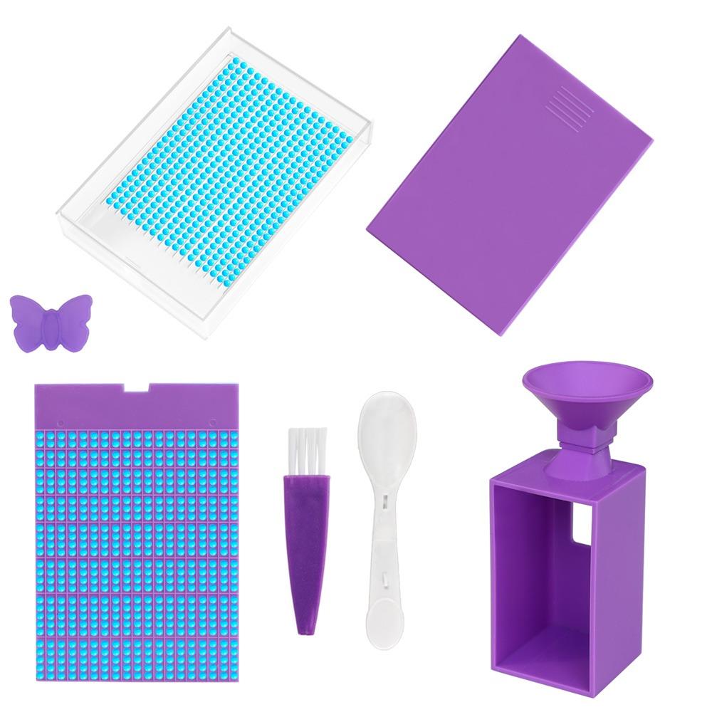 Сделай сам Поделки Дрели Воронка Аксессуары для вышивки крестом Подставка для дрелей Коробка для хранения Инструмент для алмазной мозаики 5D