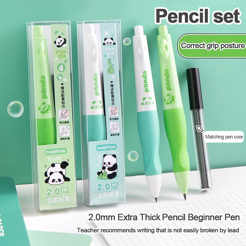 Милый дельфин 2 мм механические карандаши плотник чертежный карандаш Hb письмо рисунок эскизы кавайные школьные принадлежности