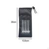 Tent Stakes Storage Bag Camping Tool Lightweight Case Peg Nails for Gardening
