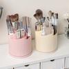 Вращающийся на 360 градусов держатель для кистей для макияжа, 5 отделений, органайзер для косметики, дизайн в виде цветка, вращающаяся подставка для кистей для макияжа