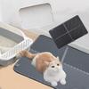 Silicone Cat Scratch Pad Anti-Spread Pet Cleaning Mat Pet Supplies Cat Litter Pad  Pets