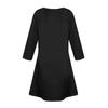 Women's Summer Dress Loose V Neck Three-quarter Sleeve Sundress With Pockets Dress