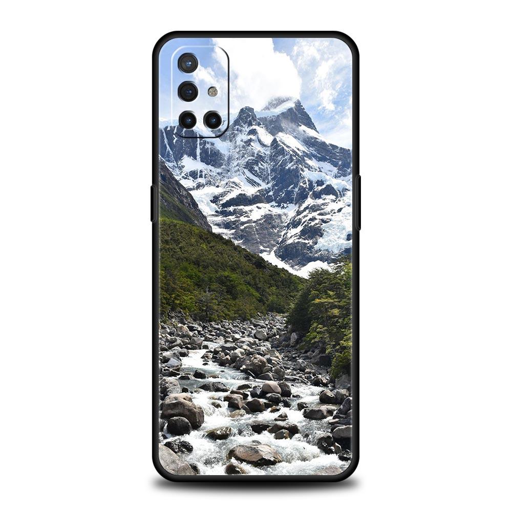 Forest Beach Sunrise Nature Phone Case For OnePlus 10 9 8 7 7T Pro 9RT 9R 8T Nord N100 N200 N10 CE 2 5G Z Soft Silicone Cover