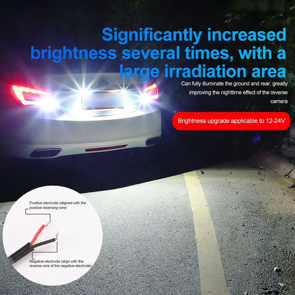 Автомобильный фонарь заднего хода, задний фонарь, светодиодная лампа для грузовика, фонарь заднего хода, стояночный вспомогательный фонарь, водонепроницаемый фонарь для стайлинга автомобиля 12 В