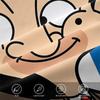 Mr Bea Cartoon Print Duvet Cover Set Comforter Cover Bedding Set No Filler Aesthetic Novelty Comedy Adult Bedroom Decor